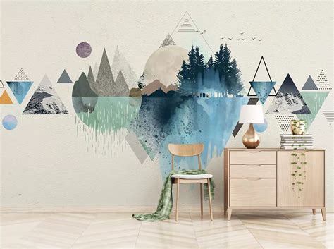 3d Painting Triangle Pattern 223 Wallpaper Aj Wallpaper - 1016x758 ...