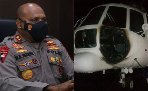 TOPIKPAPUA Makin Brutal KKB Kembali Bakar Sekolah Dan Helikopter