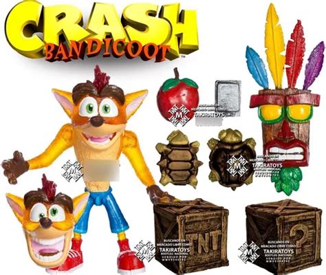 Crash Bandicoot Figura Articulada Con Luz Led Sony En Venta En