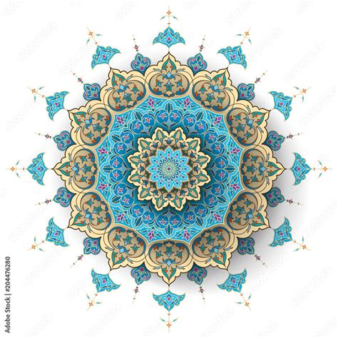 Arabic Floral Pattern Islamic Vector Background Stock Vector Adobe Stock