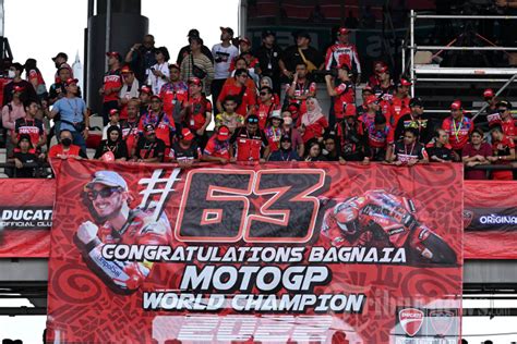 Francesco Bagnaia Di Ambang Juara Dunia Motogp Foto