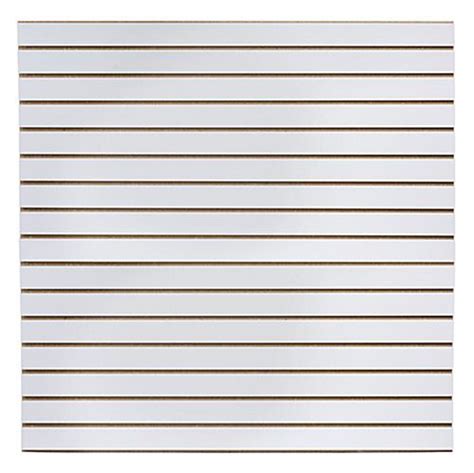 White Slatwall Panel Anchor™ Core Board