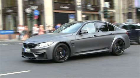 Bmw M F W Akrapovi Straight Pipes Goes Crazy In D Sseldorf Loud