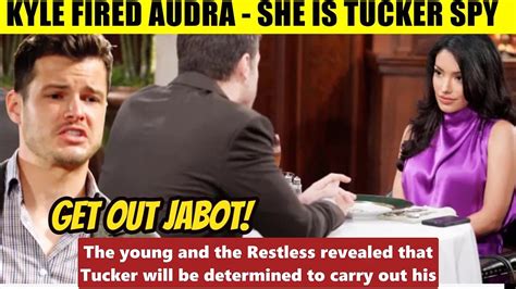 Cbs Young And The Restless Spoiler Kyle Discovers That Audra Is Tucker