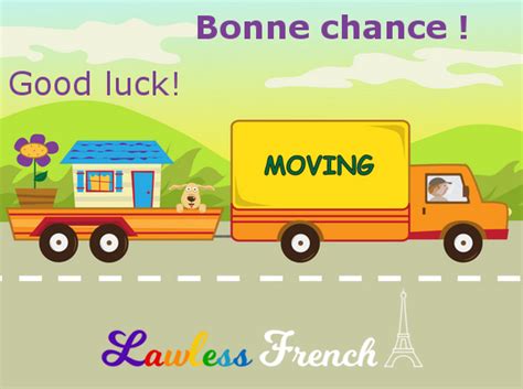 Bonne chance ! Lawless French Expression - Good luck!