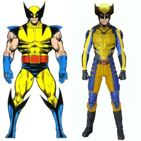 Wolverine Classic Comic Wolverine Yellow Suit Uncanny X Men Movie By