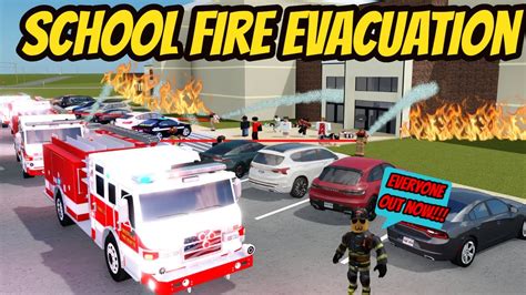 Greenville Wisc Roblox L School Fire Evacuation Ems Update Rp Youtube