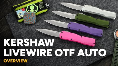 Kershaw Livewire OTF Magnacut Automatic Knife Overview YouTube