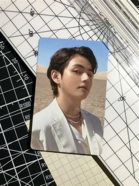 Onhand Bts Taehyung Proof Standard Pob Photocard Hobbies Toys