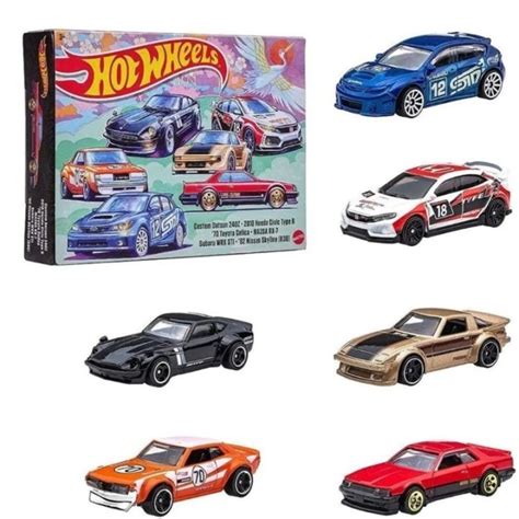 Hot Wheels Japanese Themed Special Edition JDM 6pcs Hotwheels Original Mattel Lazada Indonesia