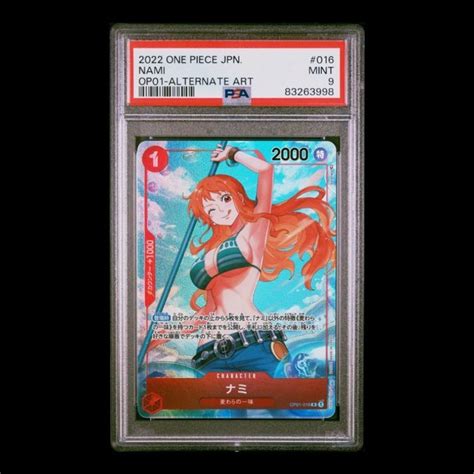 One Piece Bandai Card Card Graded Psa One Piece Japanese