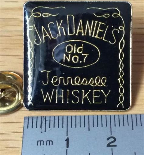 Pins Lapel Pins Vintage Whisky Jack Daniels En Vente Doré 25 Cm