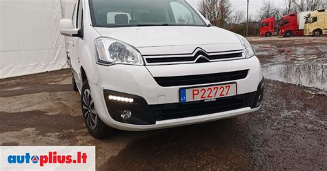 Citroen E Berlingo 22 KWh Krovininis Mikroautobusas 2017 09 M