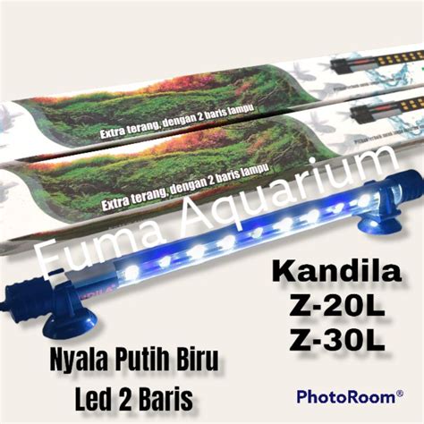 Jual Lampu Aquarium Led Celup Kandila Z 20l Extra Terang Dengan T4 Led