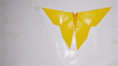 How To Make Origami Butterfly Which Is Very Easy Youtube