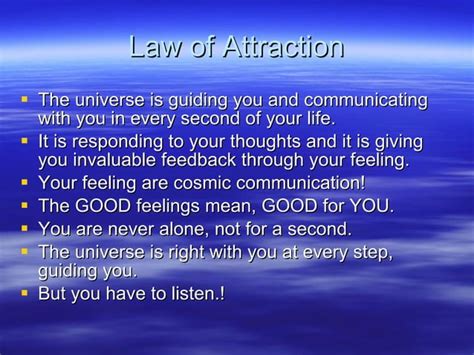 Law Of Attraction Ppt Free Download