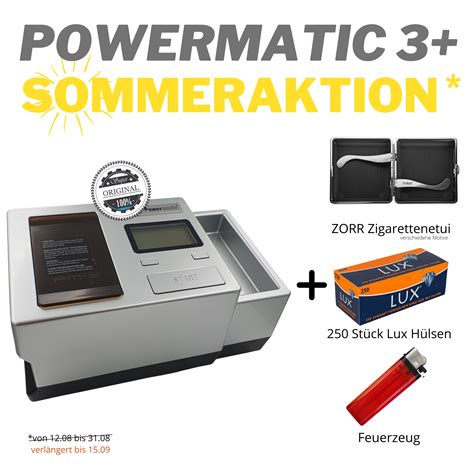 All Powermatic Plus Silber Elektrische Stopfmaschine