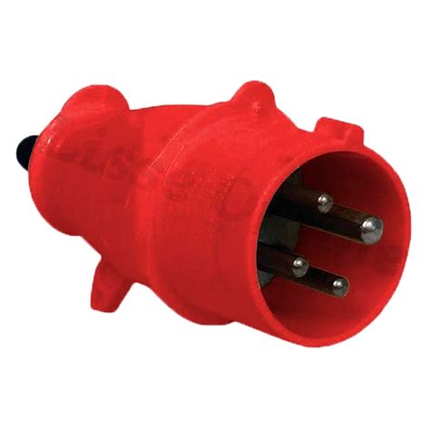 Plug Industrial Steck 3p T 32a Vermelho 380v Newkon N 4276 R 61 40