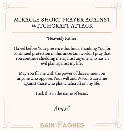 7 Prayers Against Witchcraft: Overcomes all Attacks!