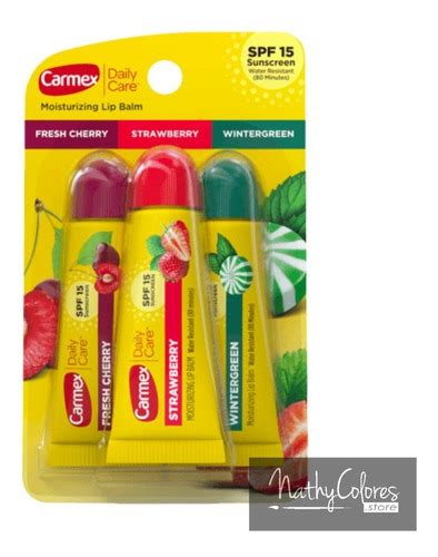 Carmex Bálsamo Labial Tri pack Surtido Cuotas sin interés