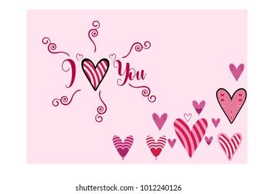 Love You Simple Lettering Vector Stock Vector Royalty Free 1012240126