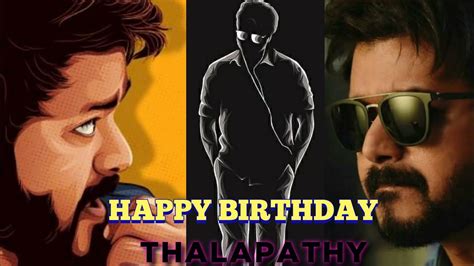 Journey Of Thalapathy Vijay Thalapathy Birthday Mashup 2020 June 22