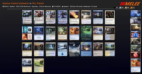 Patrick On Twitter Played Side Event Modern Recq Single Elimination