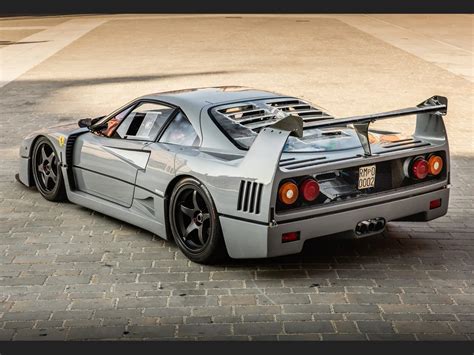 Unique Nardo Grey Ferrari F40 Competizione To Be Sold At Auction