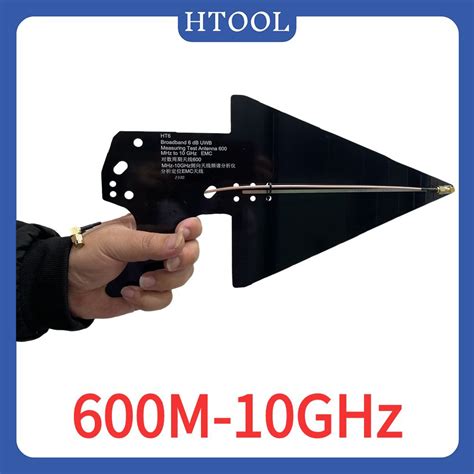 HT6 Log периодическая антенна 600M-10GHz, тест EMI EMC, 2/3/4G Wi-Fi ...