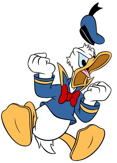 Donald Duck Scared