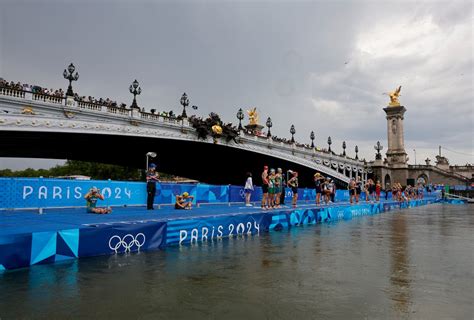 Watch Paris Olympics Triathlon Goes Ahead As Seine Water Quality