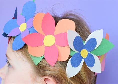 Diy Paper Flower Crown Tutorial