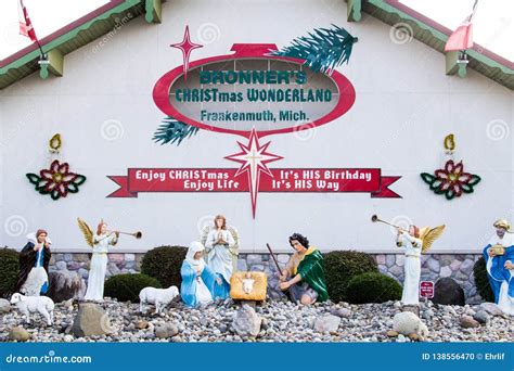 Bronners Christmas Wonderland in Frankenmuth Editorial Image - Image of ...