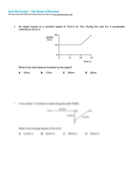 Solution Kinematics Cie Olevel Physics Studypool