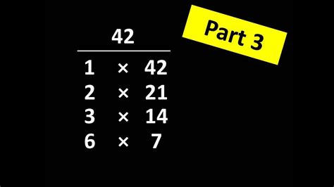 How To Find Factor Pairs Video