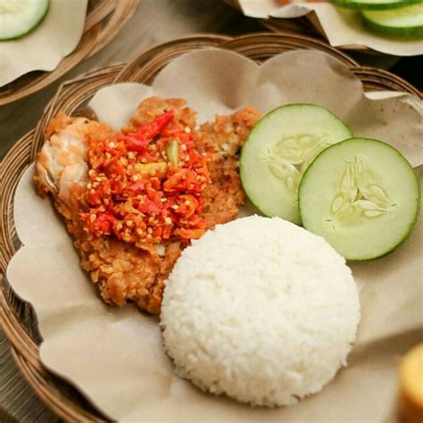 nasi ayam geprek getjek