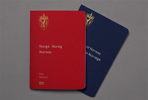 Design Proposal for Norway's New Passport by WIP