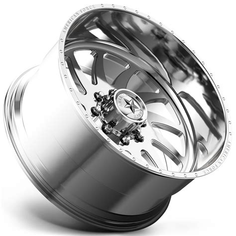 26 American Force Wheels H31 Spirit Polished Monoblock Forged Off Road