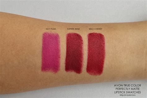 Avon Perfectly Matte Lipstick Swatches with the 8 New Nudes!