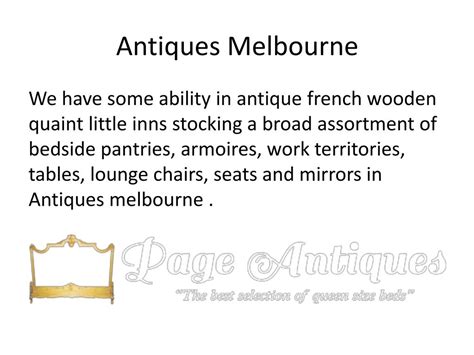 PPT - Antiques melbourne PowerPoint Presentation, free download - ID