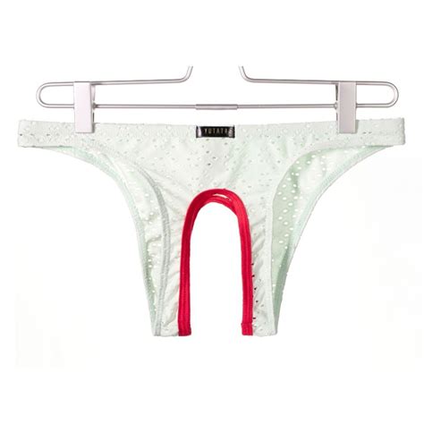 Sexy Men For Lingerie Thong Open Front Hole Briefs Bikini Underwear Panties Ebay