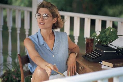 Woman Writer Outdoors With Typewriter Free Photo Download Freeimages