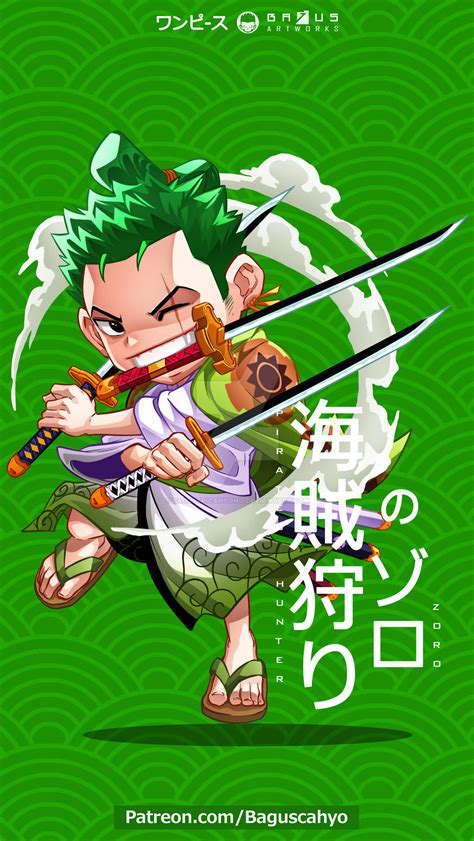 Roronoa Zoro (One Piece arc Wano) phone wallpaper by BagusTriCahyono on ...