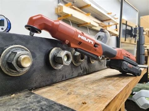 Hilti Nuron 3 8 Inch Cordless Right Angle Impact Wrench Review SIW 4R