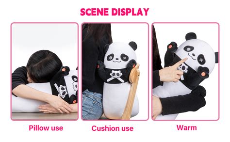 Mewaii Long Panda Plush Body Pillow 28” Cute Panda Stuffed