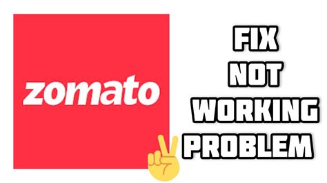 Fix Zomato App Not Workingnot Open Problem Tech Solutions Bar