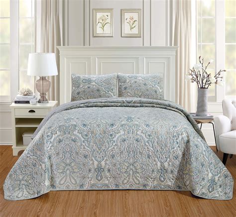 Piece Oversize King X Quilt Set Microfur Bedspread