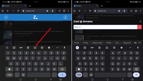 Kekunci Gboard Terbelah Dua Kini Boleh Digunakan Tablet Dan Peranti