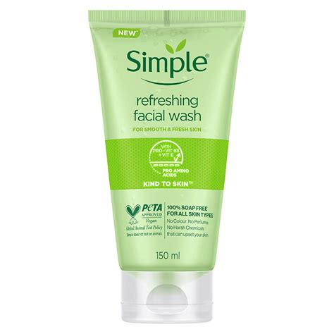 Buy Simple Kind To Skin Refreshing Facial Wash 150 Ml 19 Minutes