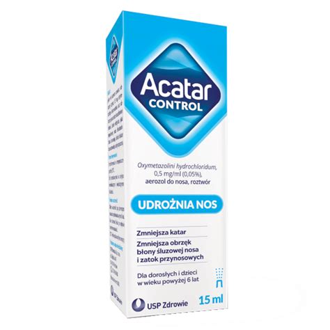 Acatar Control Mg Ml Aerozol Do Nosa Roztw R Ml Apteline Pl